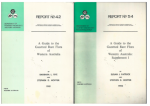 Guide to the Gazetted Rare Flora of Western Australia, A plus Supplement 1 (2 volumes)
