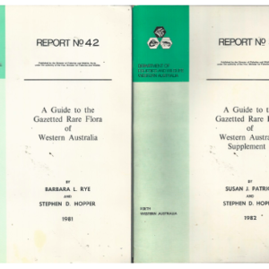 Guide to the Gazetted Rare Flora of Western Australia, A plus Supplement 1 (2 volumes)